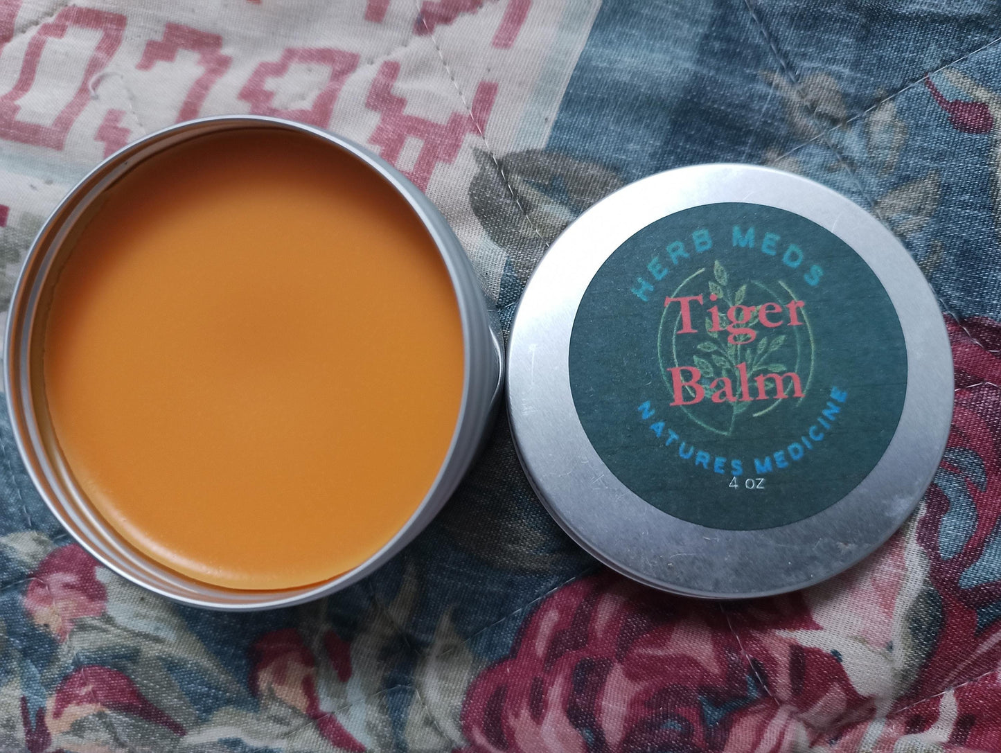 Tiger Balm: Jojoba Oil, Beeswax, and Herbal Blend