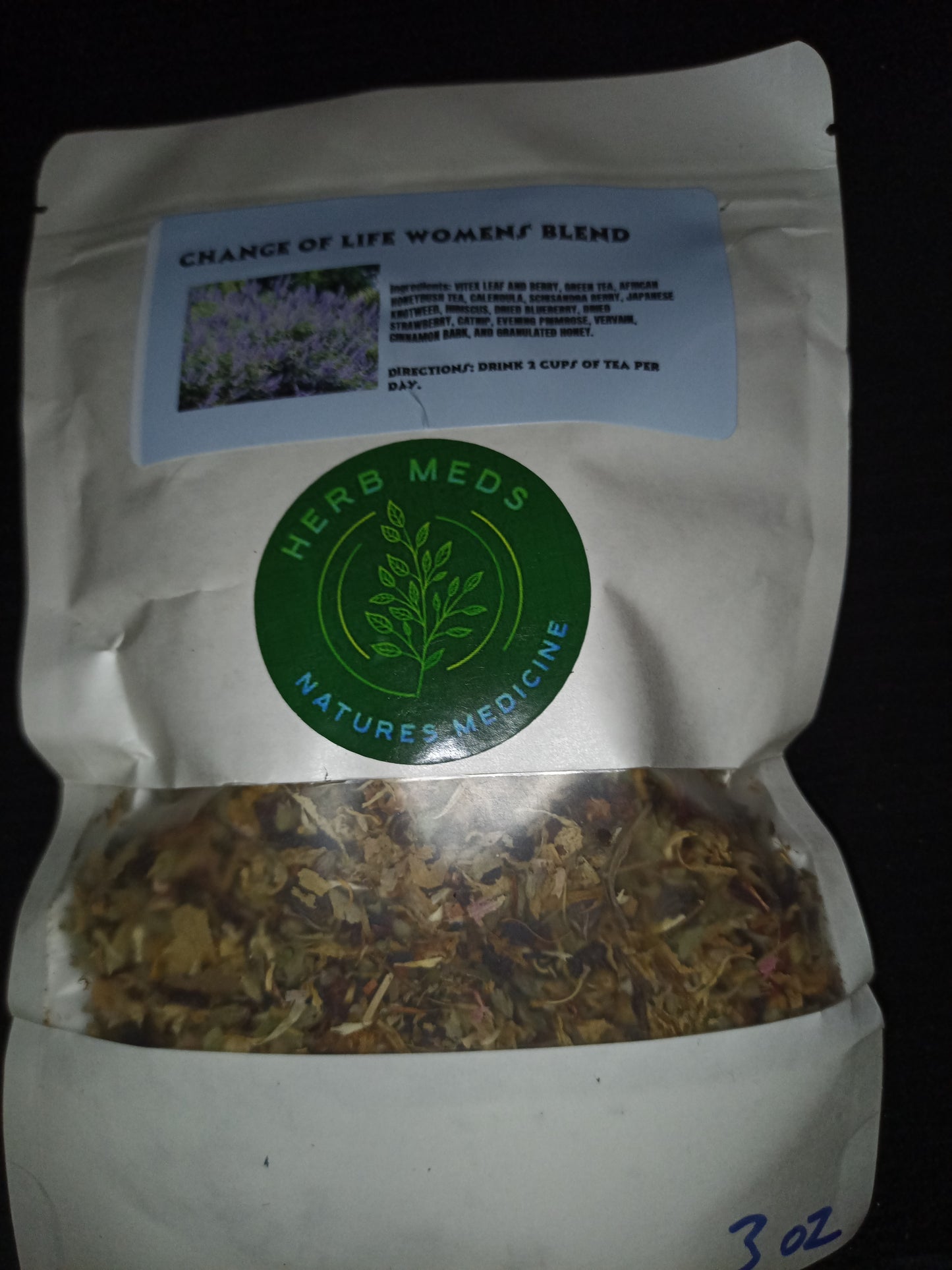 Change of life tea blend(women's support)3oz