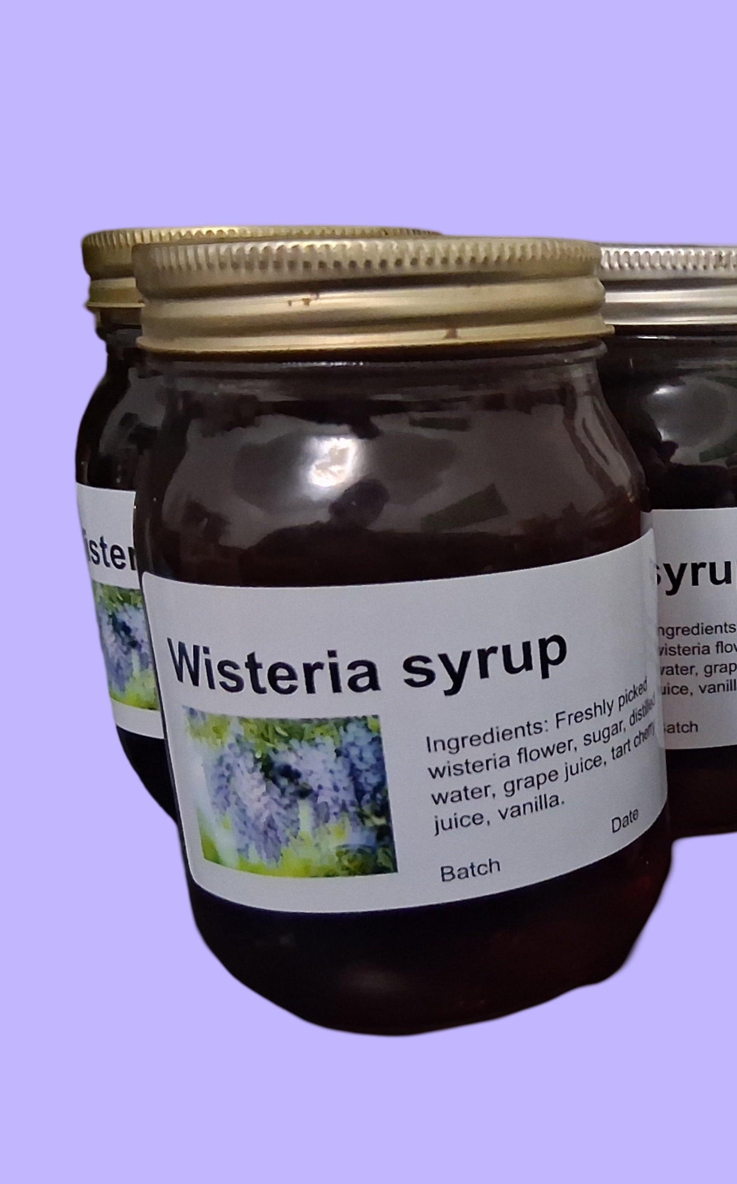Wisteria syrup