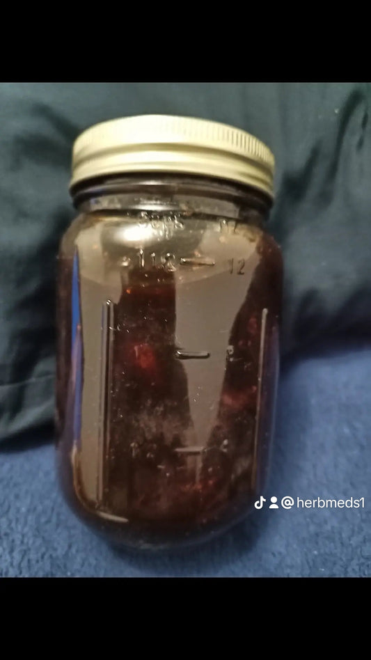 strawberry/elderberry preserves 1 pint