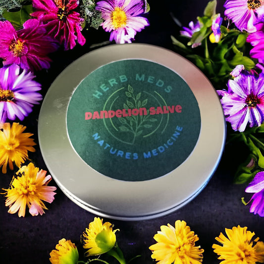 Dandelion flower salve
