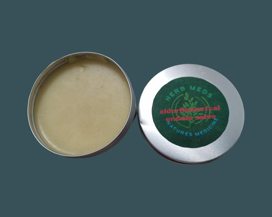 Elderflower and calendula salve