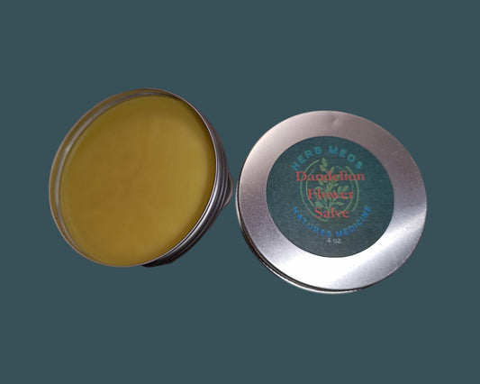 Dandelion flower salve