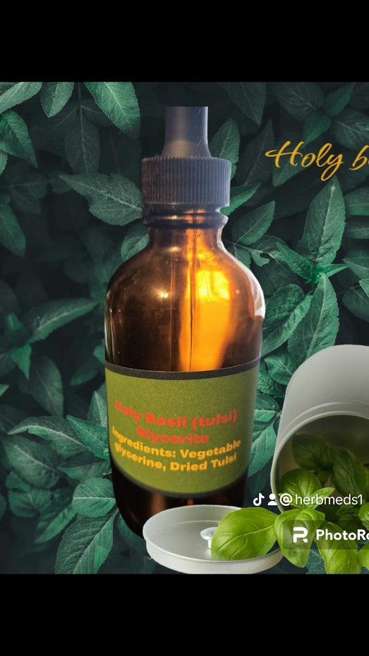 Fresh Tulsi Glycerite