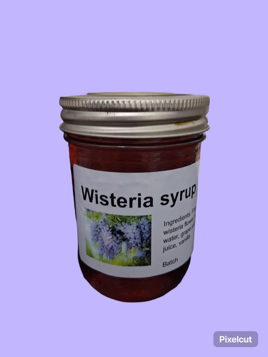 Wisteria syrup