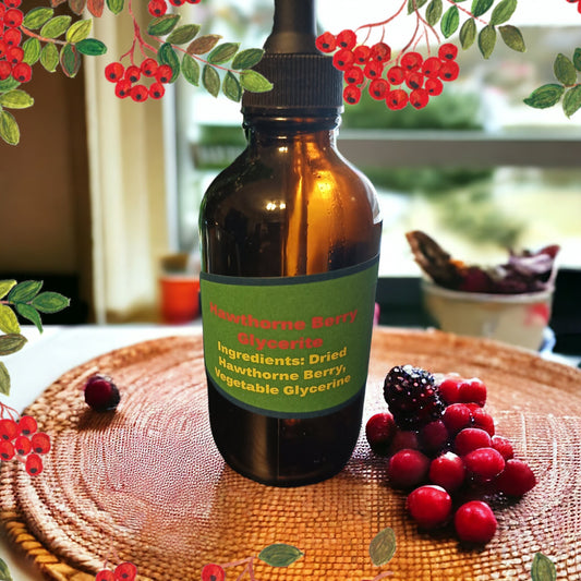 Hawthorn Berry glycerite