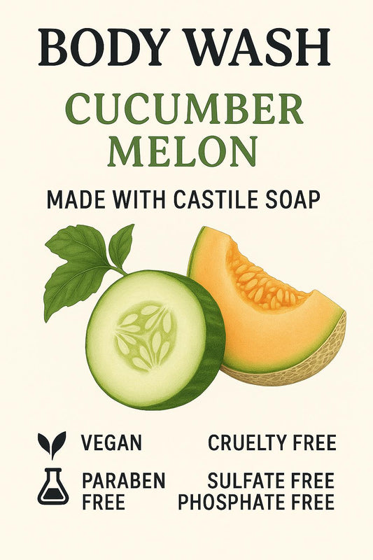 Body Wash cucumber melon
