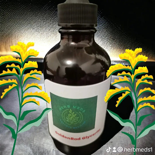 Fresh Goldenrod Vegetable Glycerite