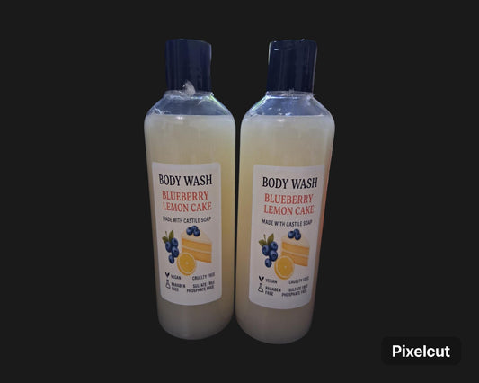 Body Wash blueberry lemon cake